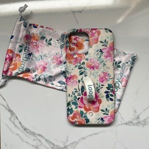 Loopy iPhone 12/12 pro case in Gardenia